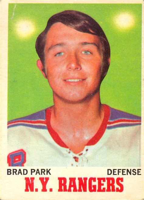 Brad Park An Nhl Career That Was Just So Close Brad Park Ranger