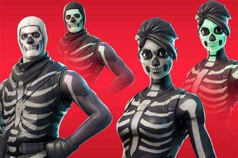 Fortnite Skull Trooper Skins Skull Squad Gear Challenges And More