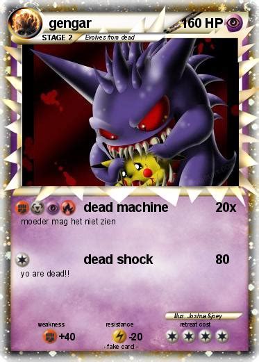 New supporter card is included. Pokémon gengar 138 138 - dead machine - My Pokemon Card