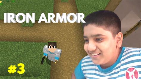 Mining Iron To Craft An Iron Armor Minecraft 3 Youtube