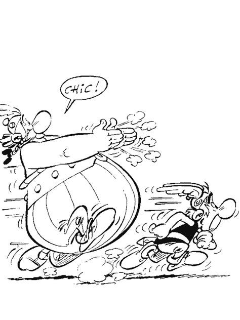 Asterix and obelix Coloring Pages