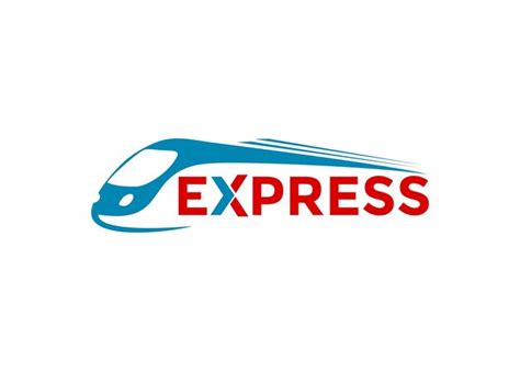 Premium Vector Express Letter Logo Express Flat Design