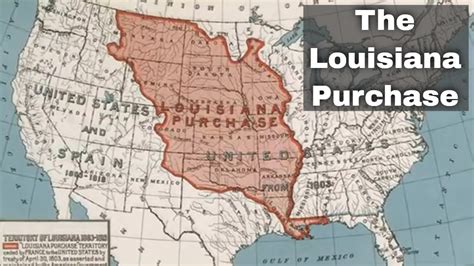 30th April 1803 Louisiana Purchase Treaty Concluded Between The United States And France Youtube