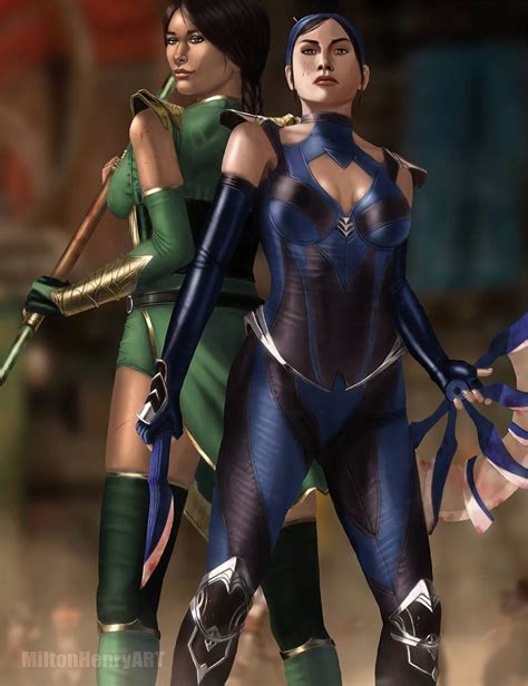 Kitana And Jade By Salopla On Deviantart Jade Mortal Kombat Mortal