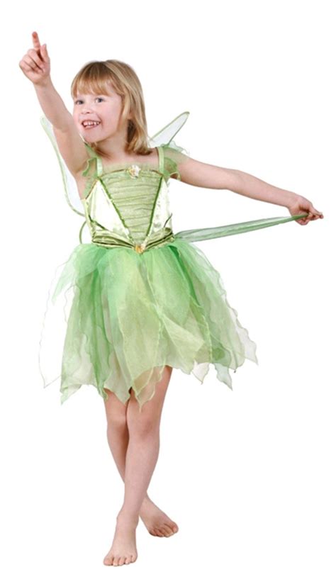 Eraspooky Girls Tinker Bell Costume Child Fairy Fancy Dress Up Cosplay