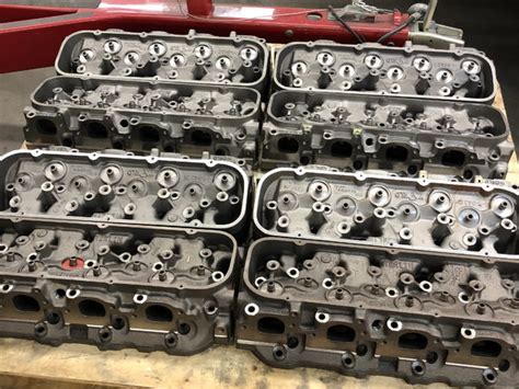 World Products Merlin Iii Cast Iron Oval Bb Cylinder Heads For Sale In