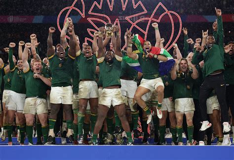 Rwc Finals Review South Africa Stand Alone As Four Time Champions