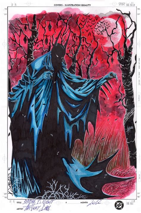 Batman Gothic From Anthony Darr Comic Art Marvel Comics Superheroes