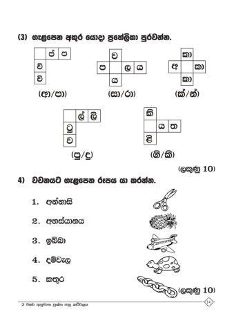 Grade Maths Worksheets In Sinhala Math Worksheets Sinhala Grade My