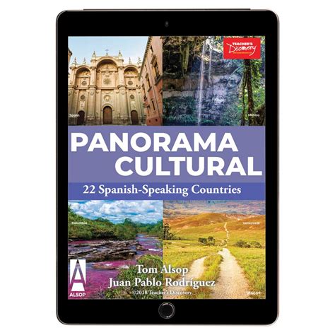 Panorama Cultural 22 Spanish Speaking Countries Book Spanish Teacher