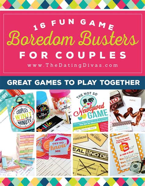 Boredom Busters Couple Games And Activities From The Dating Divas