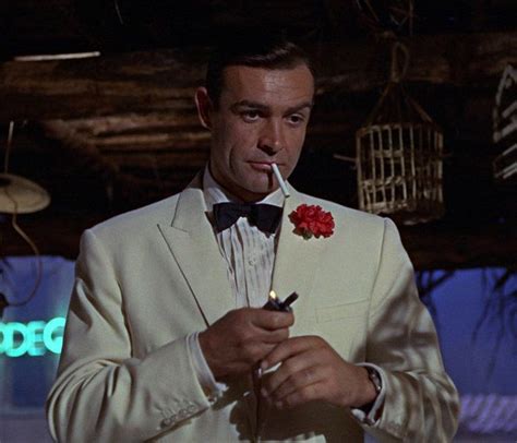 Sean Connery In Goldfinger James Bond Tuxedo James Bond Suit Bond Suits James Bond Movies