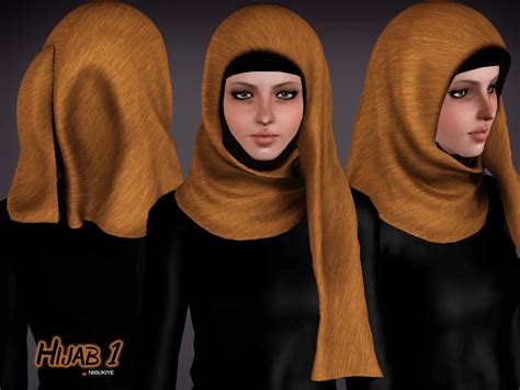 Sims 4 Hijab Recolors