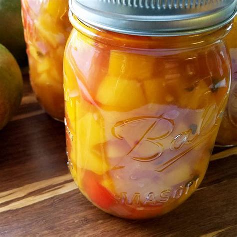 Canning Mango Salsa Recipe Our Little Homestead