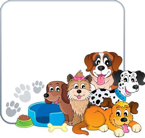 Dog Borders Illustrations Royalty Free Vector Graphics And Clip Art Istock