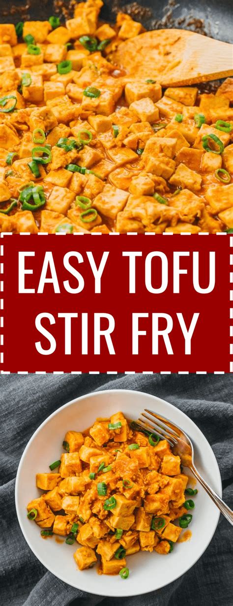 Sprinkle the starch over the tofu, and toss the tofu until the starch is evenly coated, so there are no powdery spots remaining. An easy, simple, and quick tofu stir fry recipe with a ...