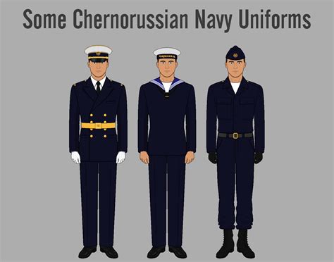 Some Chernorussian Navy Uniforms By Lordfruhling On Deviantart
