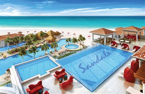 A Sandals 5 Star All Inclusive Hotel Beach Resort In