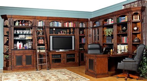 Entertainment center wall unit you ll love in 2021 visualhunt malmo 2 contemporary tv stand floating rustic mount media 70 inch wood mounted curve 5 custom centeredia floating tv stand wall mount entertainment center curve 5. Leonardo Large Entertainment Wall Unit from Parker House ...