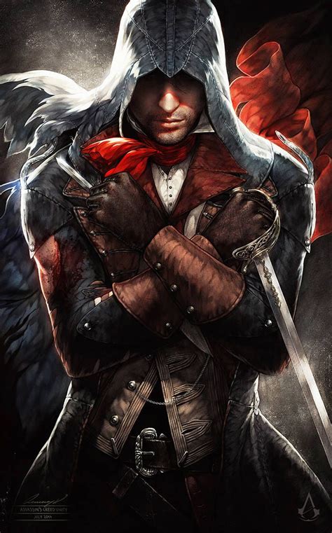 Arno Dorian By Valentina Remenar Arno Dorian Assassins Creed Unity Assassins Creed Artwork