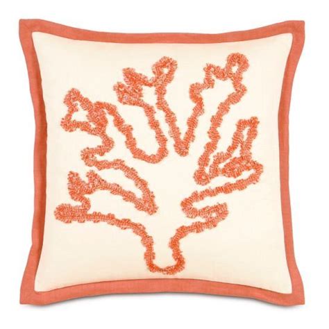 Captiva Coral Decorative Pillow Coral Decorative Pillows Coral Throw