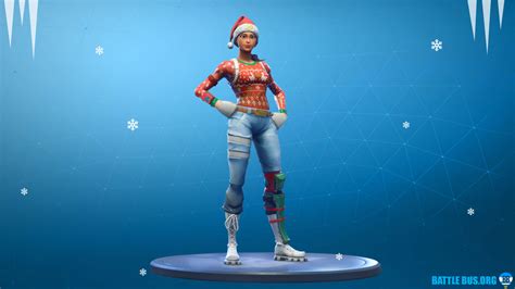 A chic christmas outfit for gatherings around the campfire and for manic pursuit of opponents! Nog Ops Outfit - Fortnite Season 7 | Chritmas skins