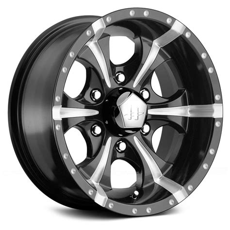 Helo® He791 Maxx Wheels Gloss Black With Milled Accents Rims