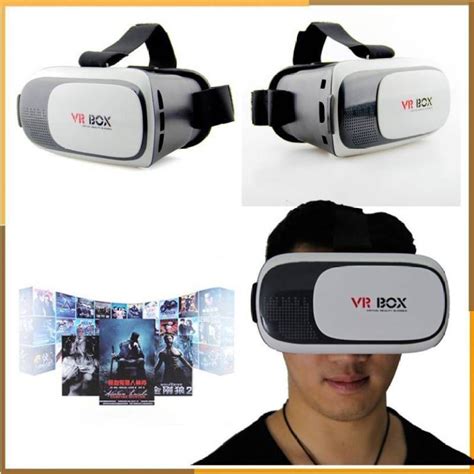 buy bhavya virtual reality vr box 2 0 hd qwality upto 13 cm 5 3d glass online at best price in