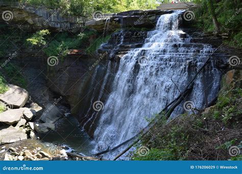 Beautiful Brandywine Falls In Cuyahoga Valley National Park Boston