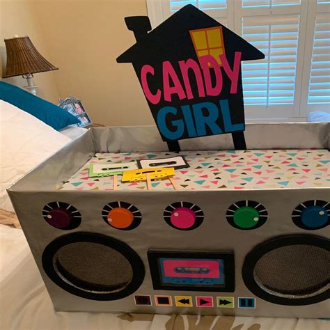 Old School Boom Box Candycupcake Centerpiece 90s Theme 90s Theme