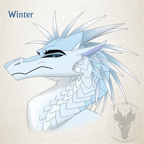 Wof H A D Day 7 Winter By Xthedragonrebornx Wings Of Fire Wings Of