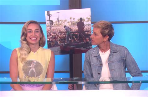 Miley Cyrus On Ellen Watch Her Explain Millennials And Talk Love Life Billboard