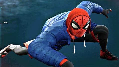 Spider Man Miles Morales Ps4 1080p Sportswear Suit Gameplay Free