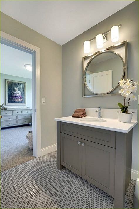 36 Best Grey Paint Colors For Bathroom Design Grey Bathroom Cabinets
