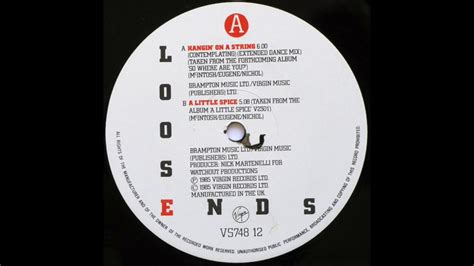 Loose Ends Hanging On A String Extended Dance Mix Youtube