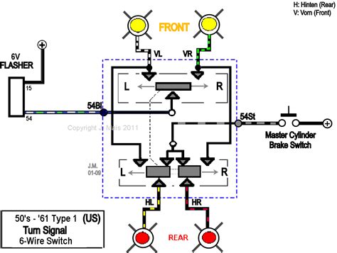 Basic Brake And Turn Signal Car Wiring Diagram