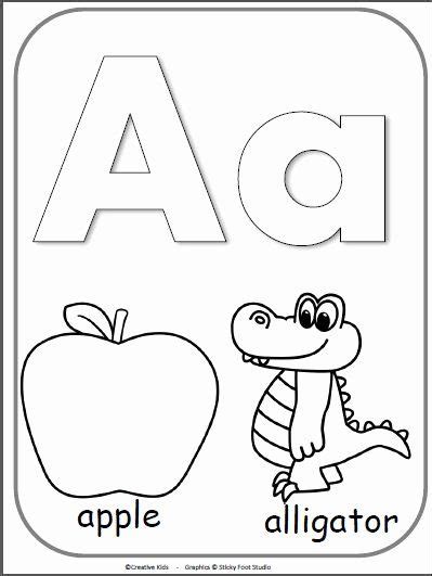 Use these number coloring pages to reinforce any number of lesson plans. Alphabet Coloring Sheets A-z Pdf Elegant Letter A Alphabet ...