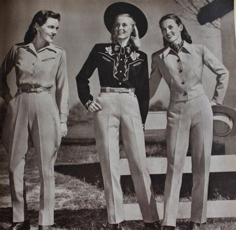 Vintage Western Wear For Women 1930s 1940s 1950s Vintage Western Wear Western Wear For