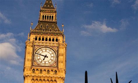 Big Ben Leaning Over Times Up For Tilting Clock Tower Of London
