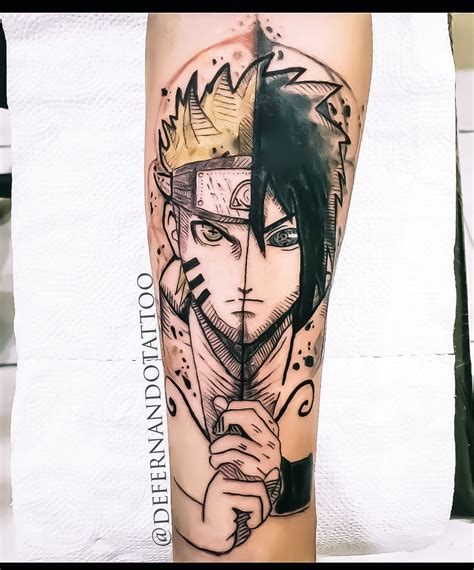 Sintético 143 Tatuagem Naruto Sasuke Bargloria