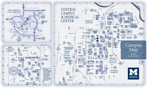 University Of Michigan Ann Arbor Campus Map Secretmuseum