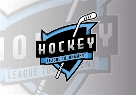 Premium Vector Hockey League Tournament Logo Sport Design Template