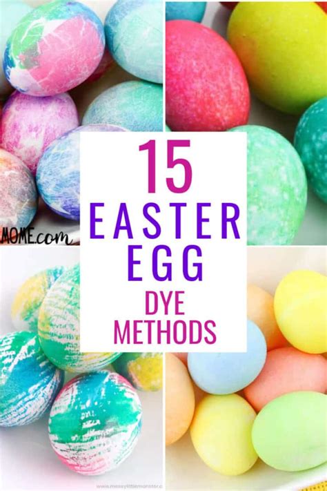 15 Fun Easter Egg Dying Methods To Try With Your Kids This Year Big