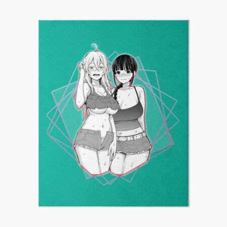 Waifu Materials Anime Sexy Girls Art Board Print For Sale By