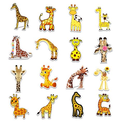 Giraffe Stickers Arothy