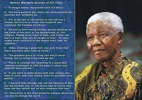 ~ Nelson Mandela Nelson Mandela Quotes Mandela Quotes