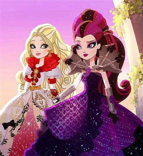 Ever After High Apple White E Raven Queen Para Siempre Ever After