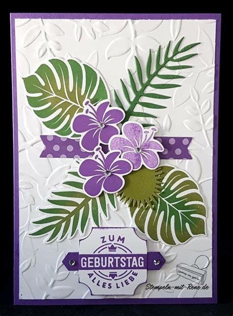 Pin Von Jutta Schmelzeisen Auf Karten SU 18 19 Blumenkarten Karten