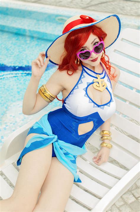 pool party miss fortune league of legends by ittibunny on deviantart