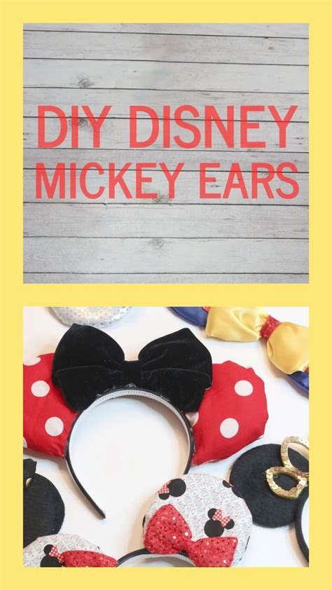 Diy Disney Mickey Ears Houston Mommy And Lifestyle Blogger Moms